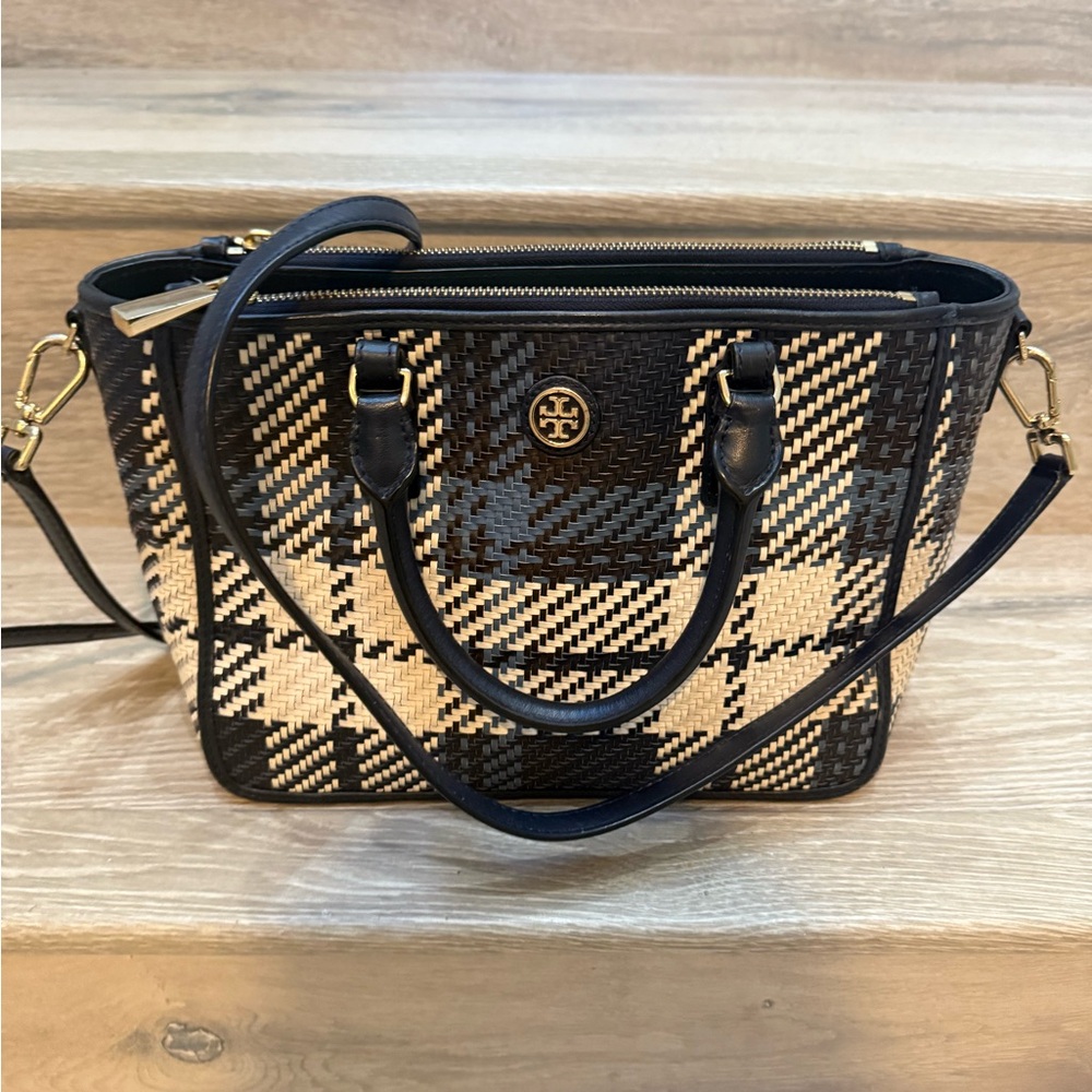 Tory Burch Plaid Handbag